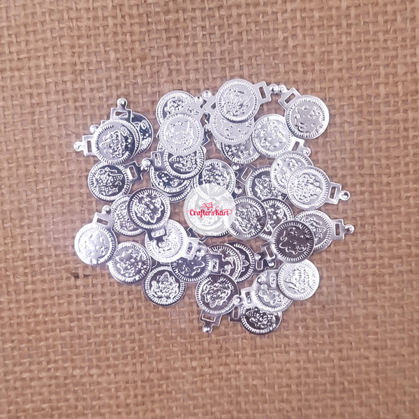 10MM Silver Lakshmi Coins