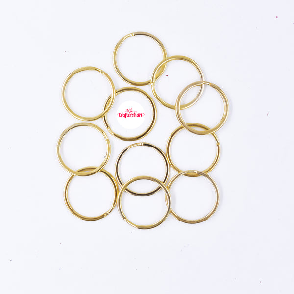 Gold Color Key Chain Rings