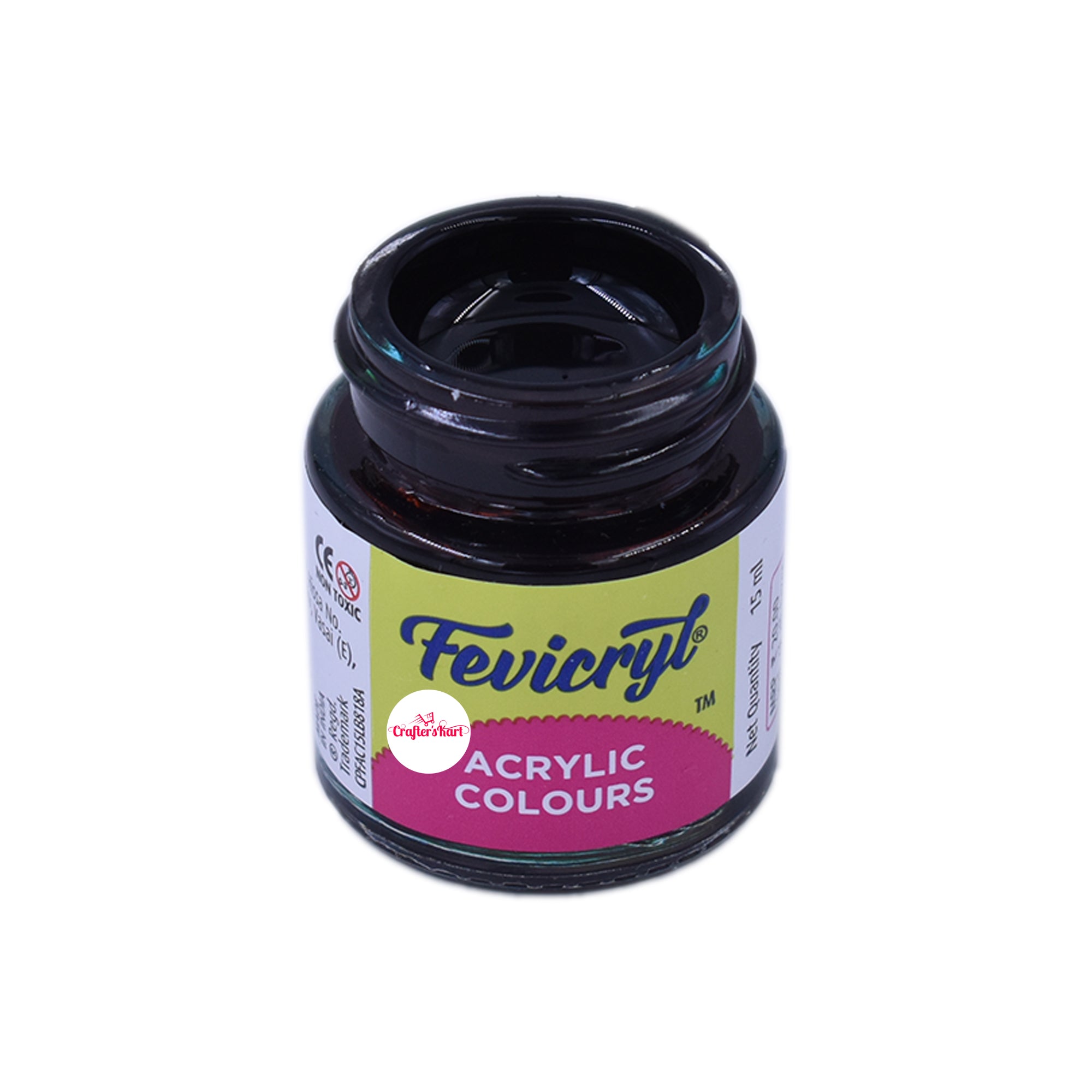 Fevicryl Acrylic Colour – 15ml (Lemon Yellow)
