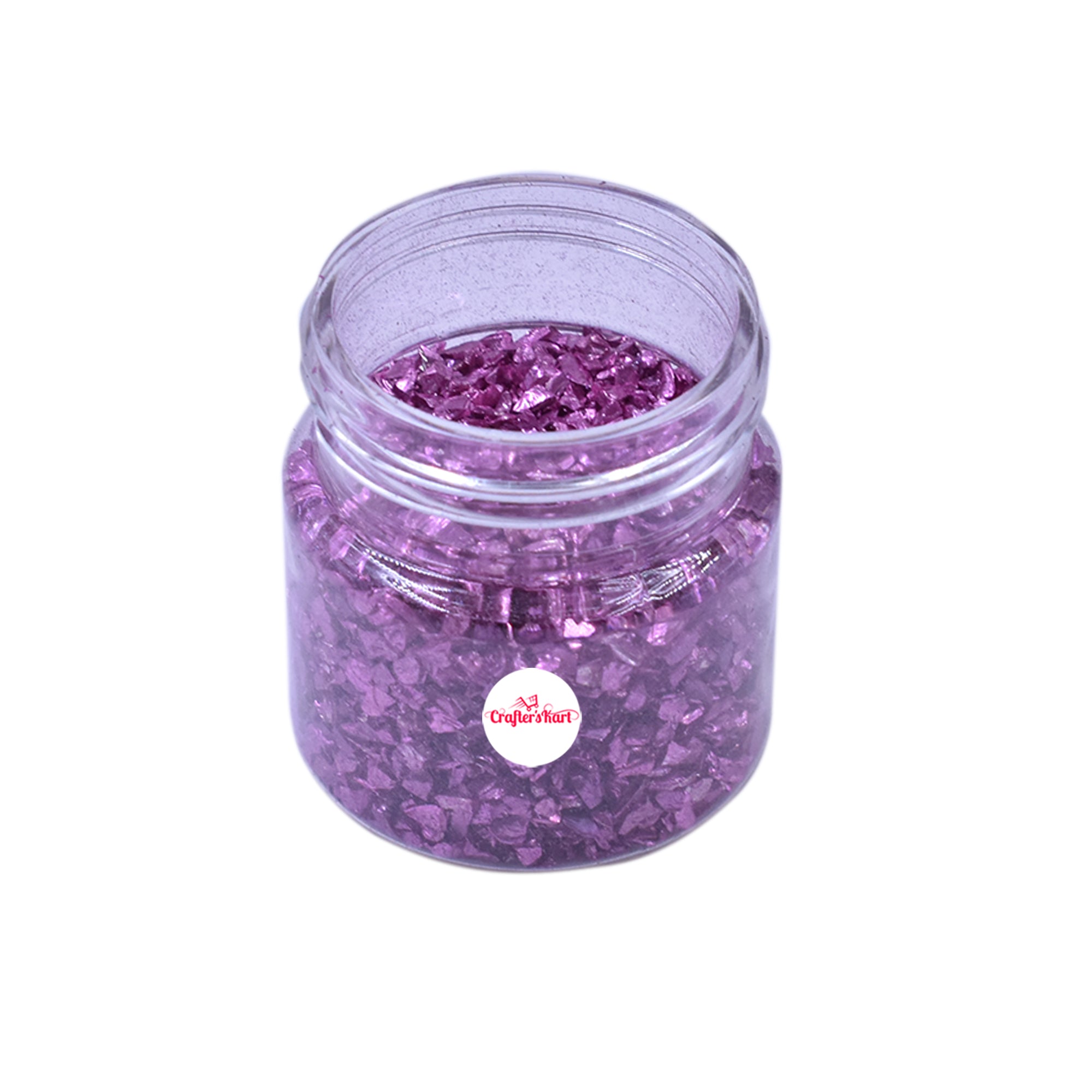 Crushed Glass Stone For Resin Art, Diy Crafts Etc.(violet Color, 20 Grams)  at Rs 89.00, Epoxy Resins