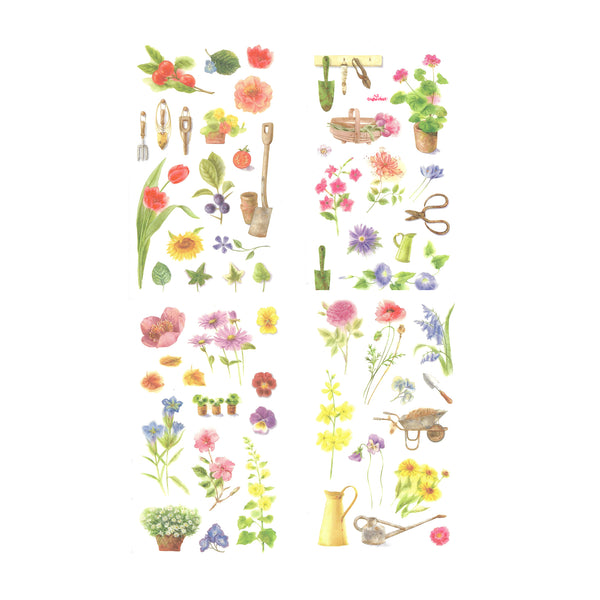 4 in 1 Eno Greeting Vintage Scrapbooking Stickers for Paper Craft, Scrapbooking etc.(Design 03)