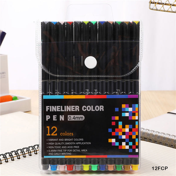 Fineliner color pens