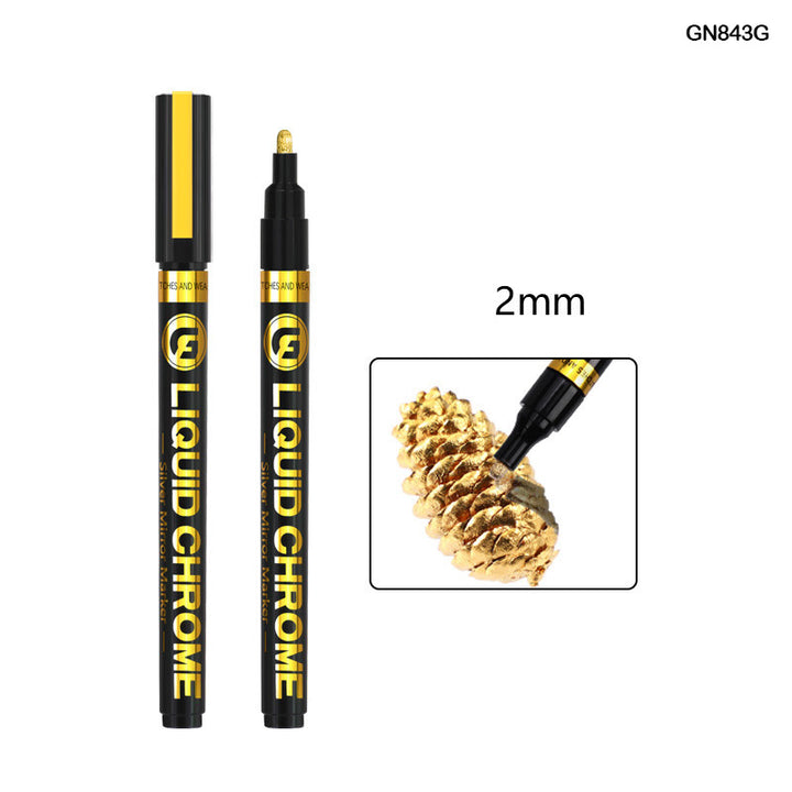 Liquid Chrome Marker Gold
