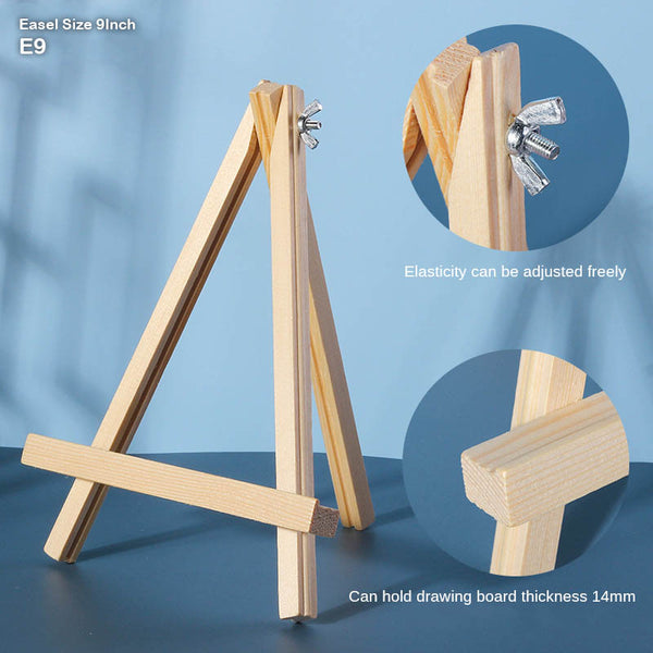 mini wooden easel