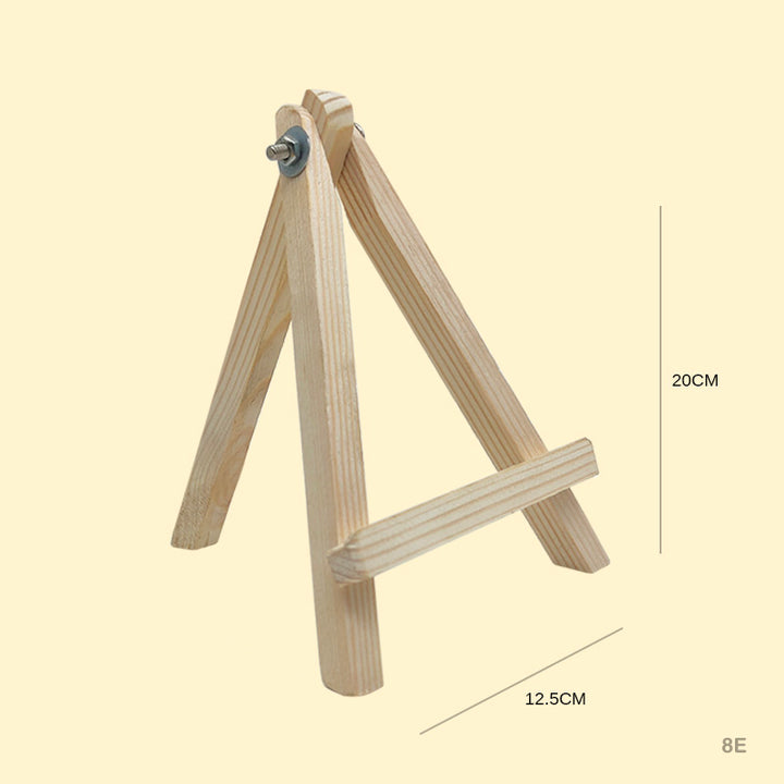 wooden easel stand