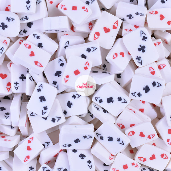 PLAYING CARDS Polymer Clay Slices – Craftyrific