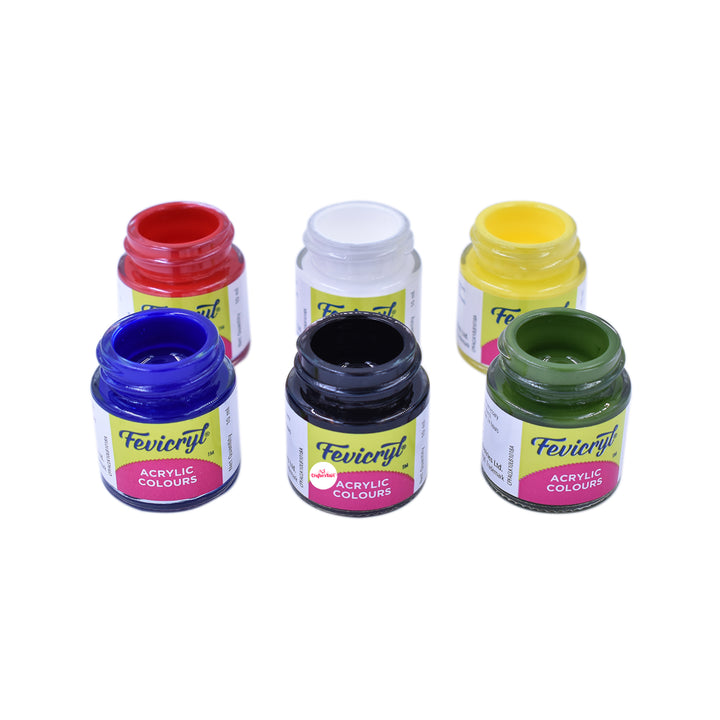 fevicryl acrylic colours 10 shades