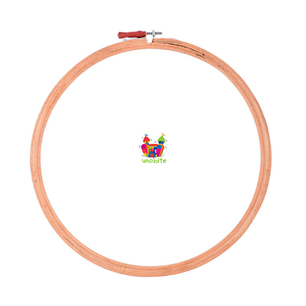 Unobite 6 Inch Size Wooden Embroidery Hoop Ring for Sewing Tool, Cross Stitch Craft etc.