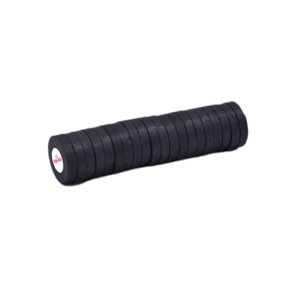 12 x 3 mm Ferrite Black Magnets for Arts & Crafts, Refrigerator Magnet, Hobby, School Projects & Office