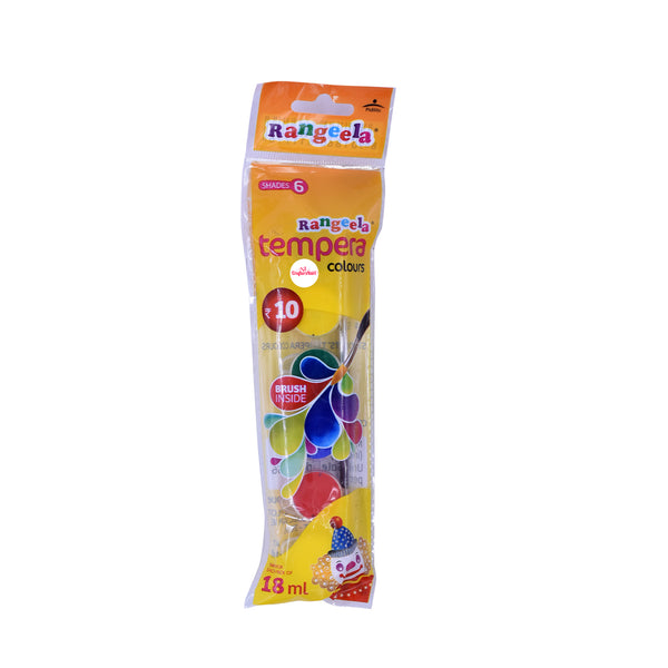 Rangeela Tempera Colours 6 Shades