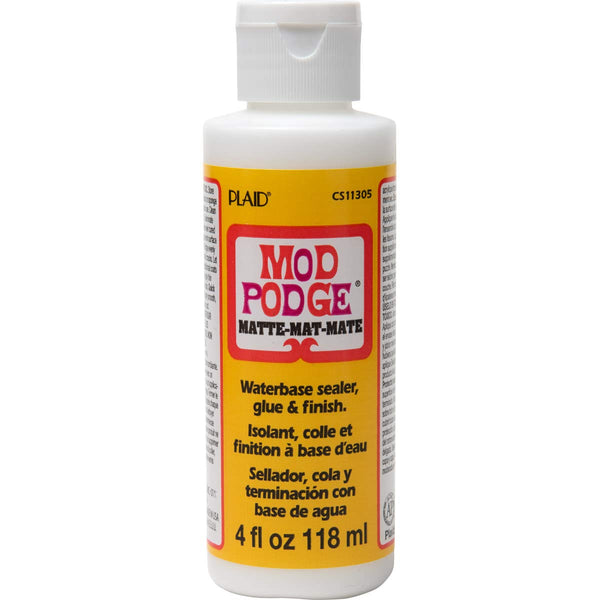 Mod Podge Matte Water Based Glue, Sealer and Finish(118 ML)