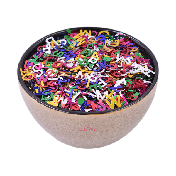 ABC Sequins for Resin Art