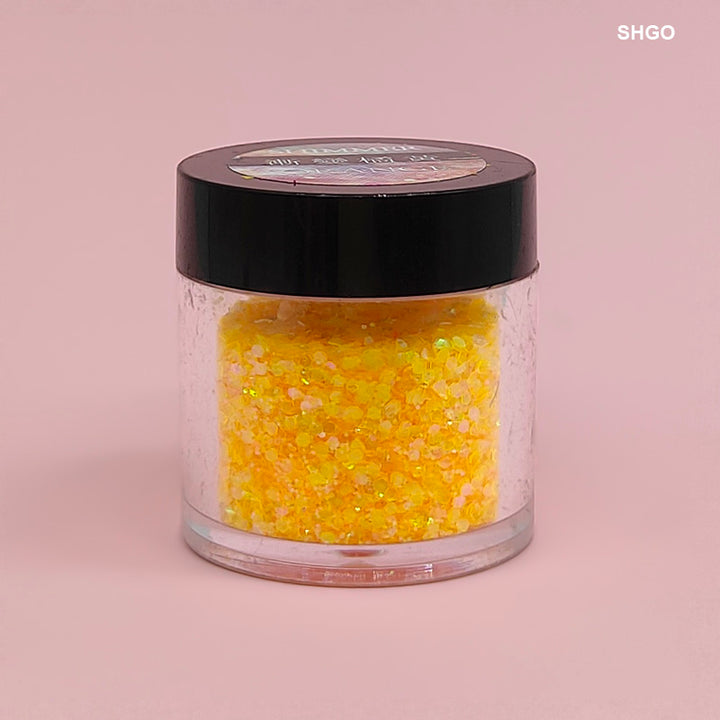 Glitter powder for epoxy resin