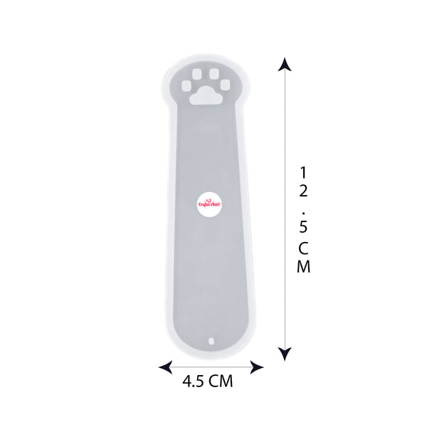 Unobite Epoxy Resin Casting Bookmark Mold(Dog Paw Design).