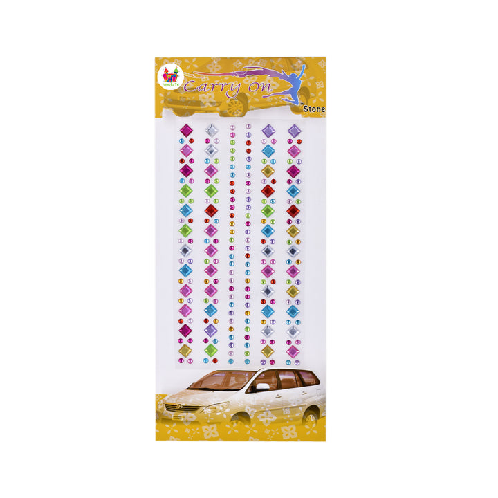 Unobite Self-Adhesive Rhinestone Stickes, Bling Craft Jewels Crystal Gem Stickers(Design 10).