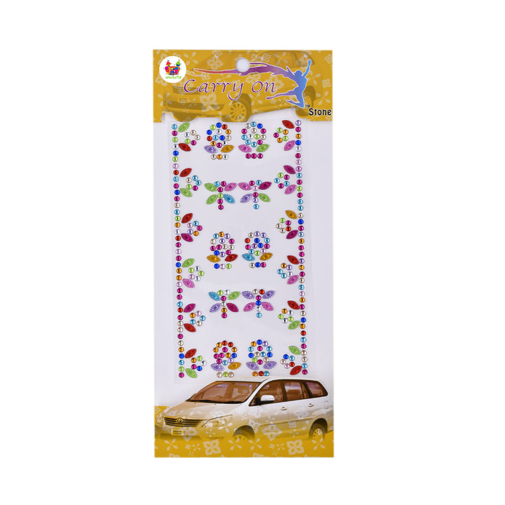 Unobite Self-Adhesive Rhinestone Stickes, Bling Craft Jewels Crystal Gem Stickers(Design 12).