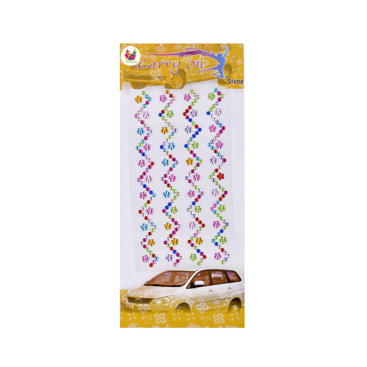 Unobite Self-Adhesive Rhinestone Stickes, Bling Craft Jewels Crystal Gem Stickers(Design 13).
