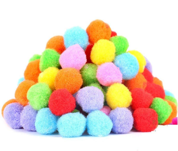 Unobite Multicolor Pom Pom Balls 4.0 CM.