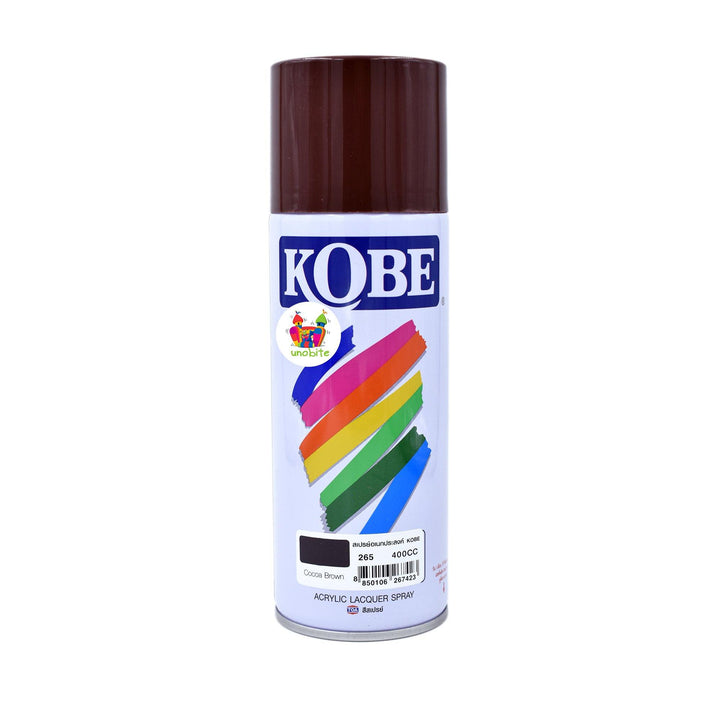 Kobe Spray Paint for Decoration and DIY Crafts 400ML, (Cocoa Brown).