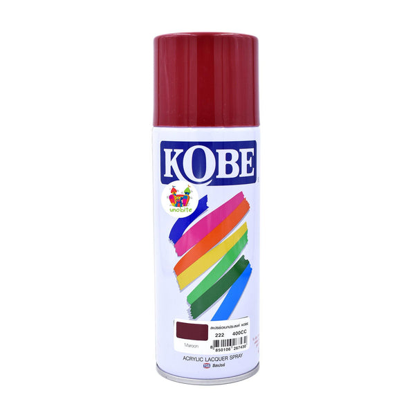 Kobe Spray Paint for Decoration and DIY Crafts 400ML, (Maroon).