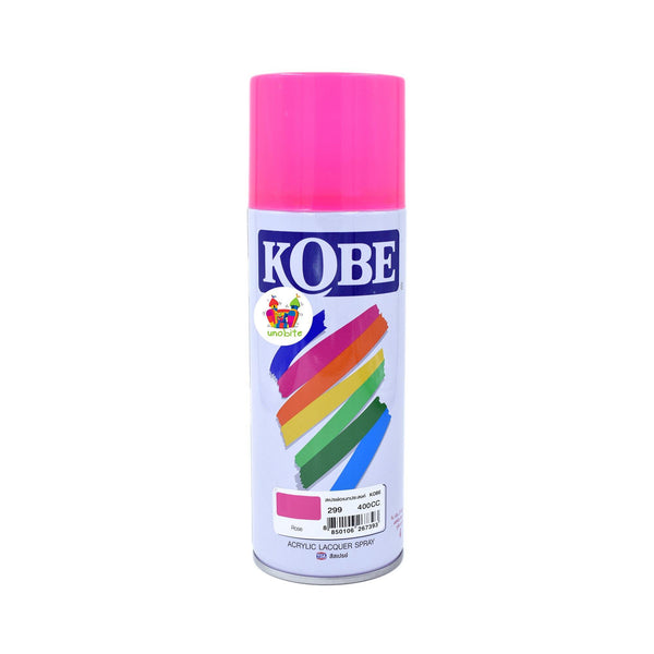 Kobe Spray Paint for Decoration and DIY Crafts 400ML, (Rose).