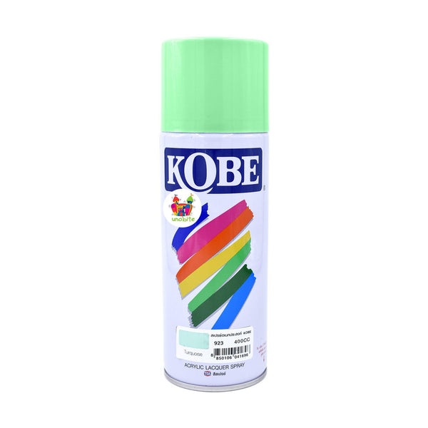 Kobe Spray Paint for Decoration and DIY Crafts 400ML, (Turquoise).