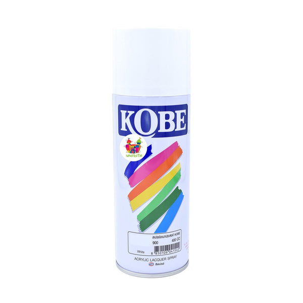 Kobe Spray Paint for Decoration and DIY Crafts 400ML, (White).