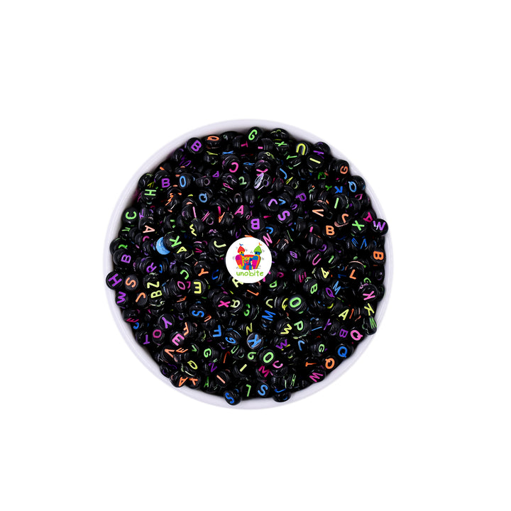  Alphabet Beads India Acrylic Letter Beads Flat Letter Beads Round Alphabet Beads near me