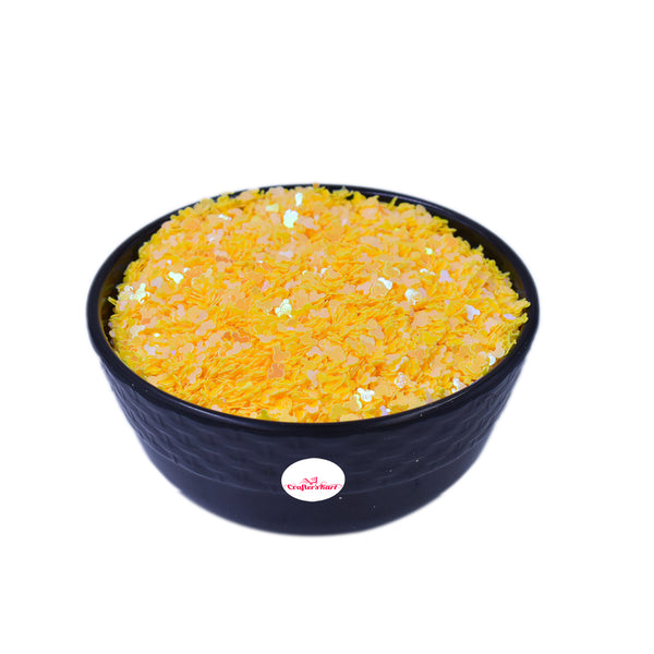 Unobite Teddy Design 4MM Sequins for Resin, Nail Arts and DIY Crafts(Yellow Color).