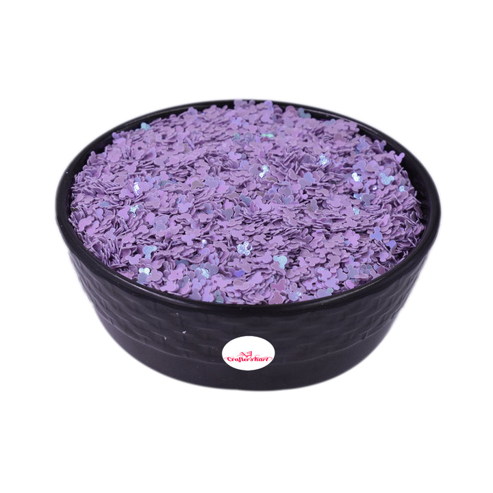 Unobite Teddy Design 4MM Sequins for Resin, Nail Arts and DIY Crafts(Violet Color).