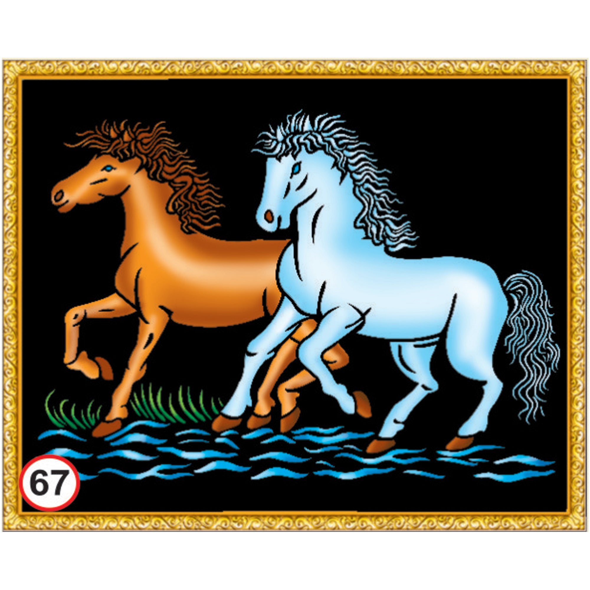Emboss painting sales