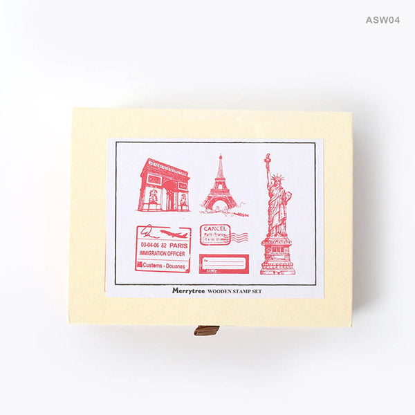 wooden stamp