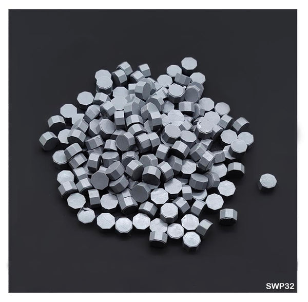 Sealing Wax Beads - Dark Grey Color