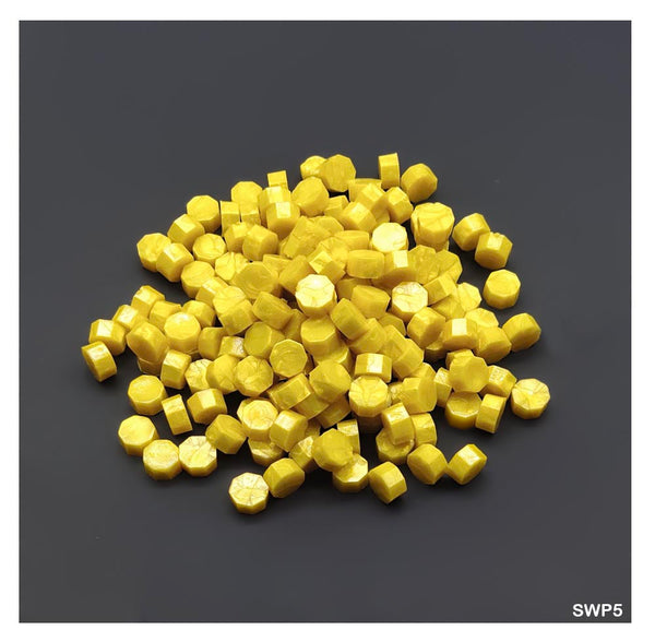Sealing Wax Beads - Yellow Color