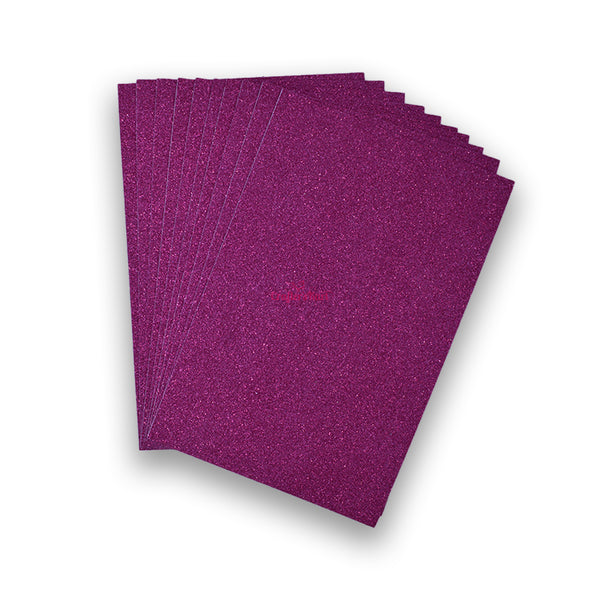 glitter foam sheet craft