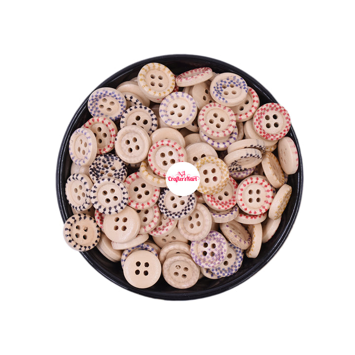 wooden button price